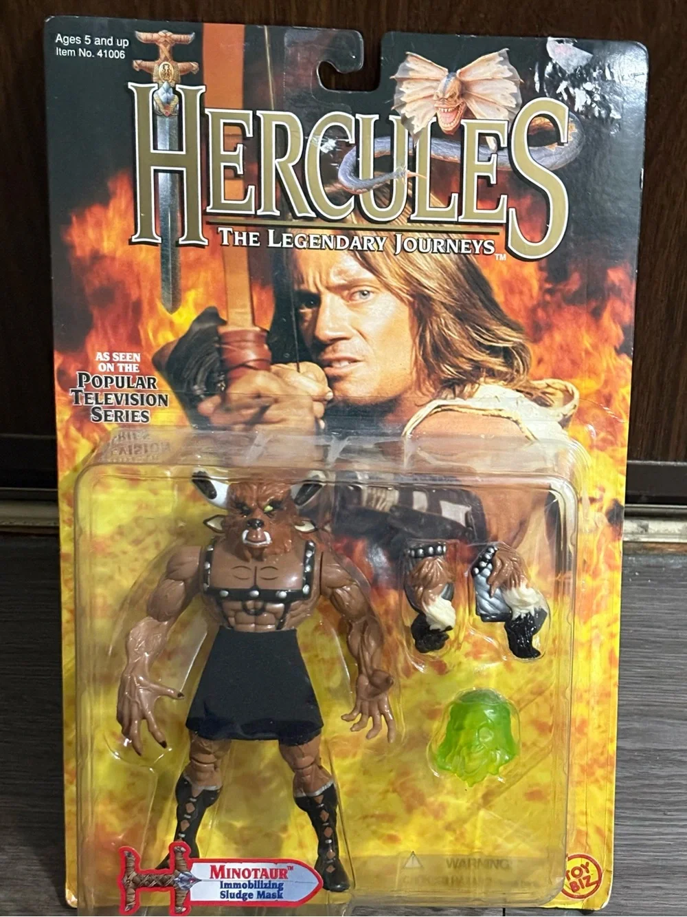 HERCULES Minotaur Action Figure – Brown
